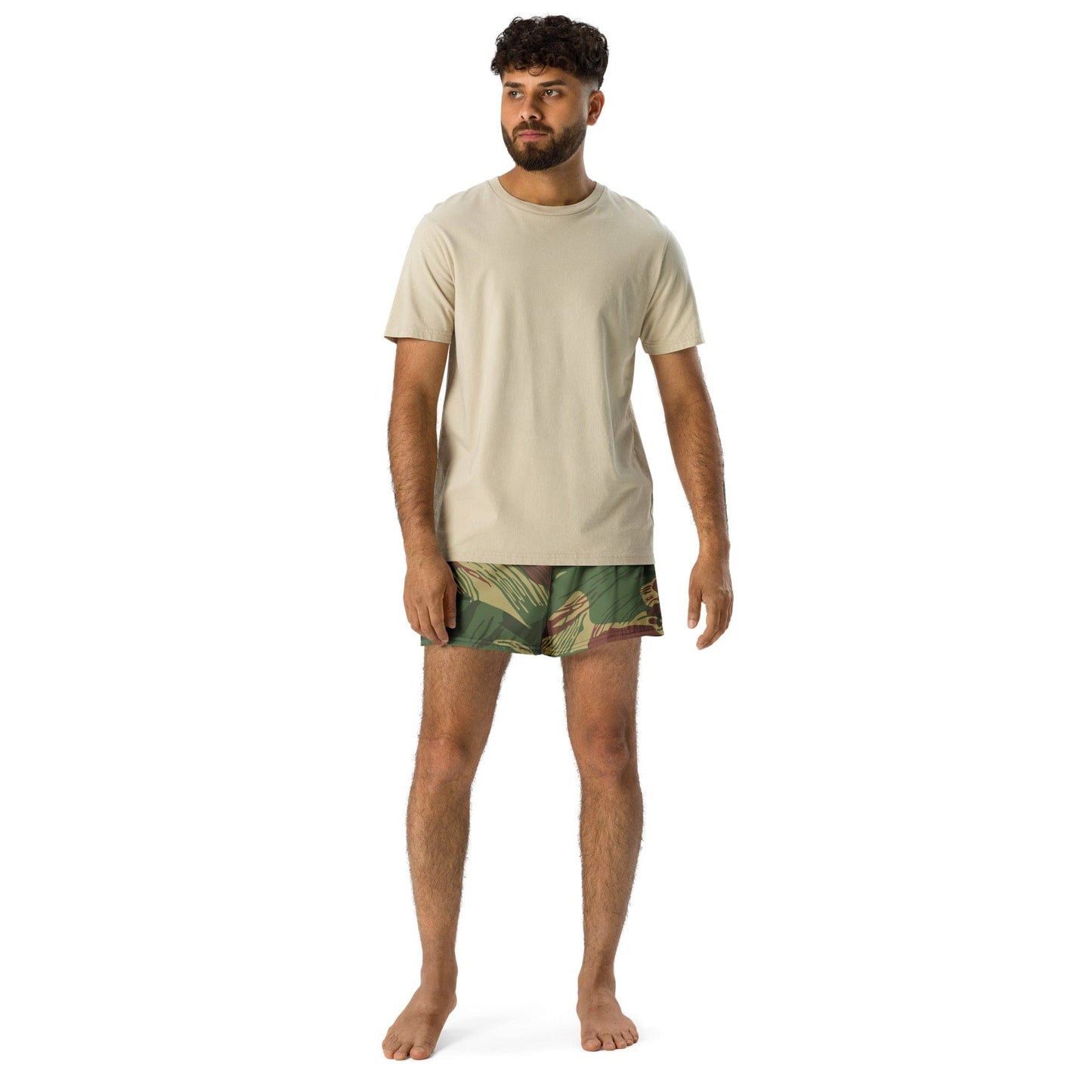 Rhodesian Brushstroke Sunburst CAMO Unisex Athletic Shorts