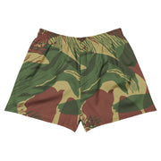 Brushstroke Sunburst Rhodesian CAMO Unisex Athletic Shorts