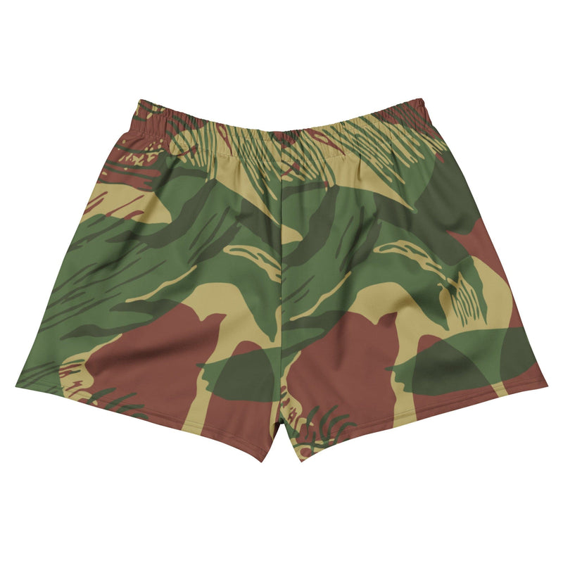 Brushstroke Sunburst Rhodesian CAMO Unisex Athletic Shorts