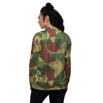 Rhodesian Brushstroke Sunburst CAMO Unisex Bomber Jacket - Jackets
