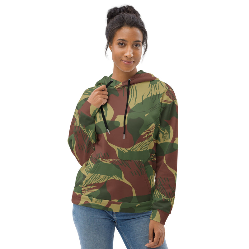 Brushstroke Sunburst Rhodesian CAMO Unisex Hoodie