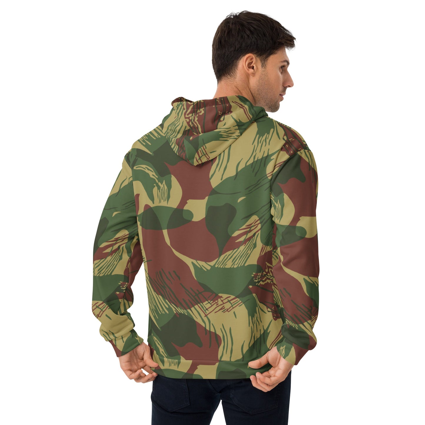 Rhodesian Brushstroke Sunburst CAMO Unisex Hoodie - Hoodies