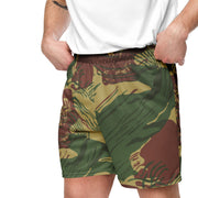 Brushstroke Sunburst Rhodesian CAMO Unisex Mesh Shorts