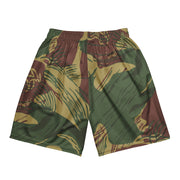Brushstroke Sunburst Rhodesian CAMO Unisex Mesh Shorts