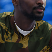 Brushstroke Sunburst Rhodesian CAMO Unisex Sports Jersey