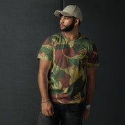 Brushstroke Sunburst Rhodesian CAMO Unisex Sports Jersey