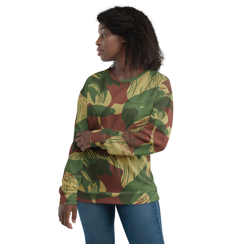 Brushstroke Sunburst Rhodesian CAMO Unisex Sweatshirt