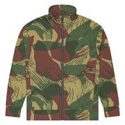 Brushstroke Sunburst Rhodesian CAMO Unisex Track Jacket
