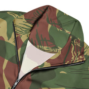 Brushstroke Sunburst Rhodesian CAMO Unisex Track Jacket
