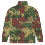 Brushstroke Sunburst Rhodesian CAMO Unisex Track Jacket