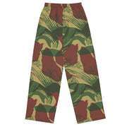 Brushstroke Sunburst Rhodesian CAMO Unisex Wide-Leg Leisure Pants