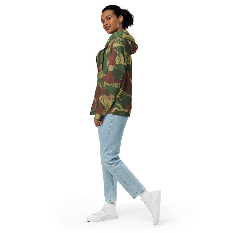 Brushstroke Sunburst Rhodesian CAMO Unisex Zip Hoodie