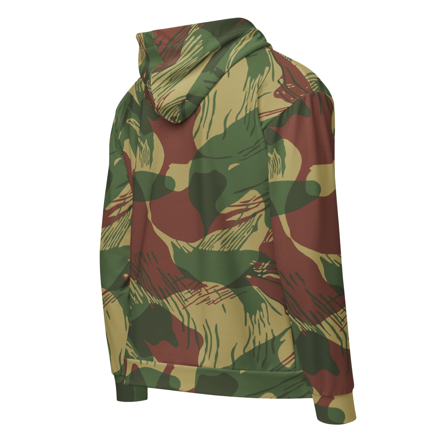 Rhodesian Brushstroke Sunburst CAMO Unisex zip hoodie - Zip Hoodies