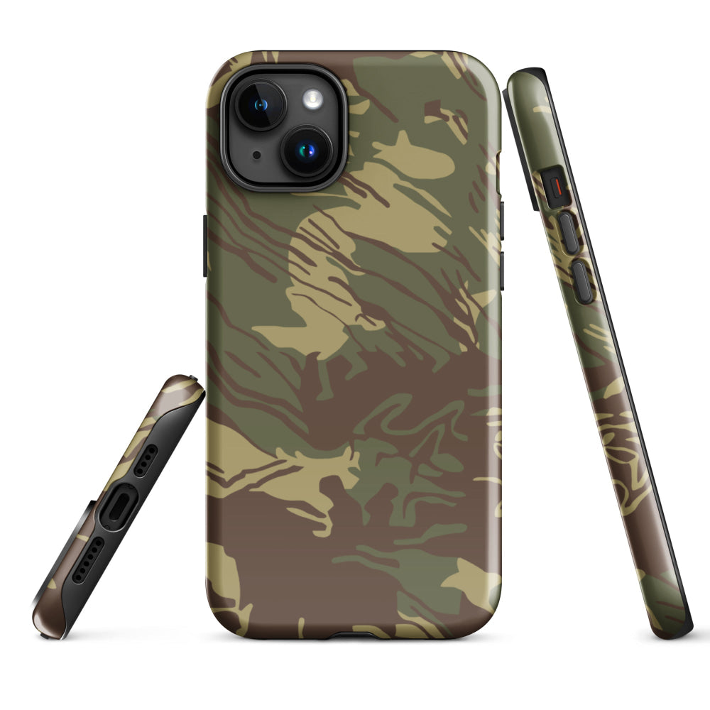 Rhodesian Brushstroke CAMO Tough Case for iPhone® - iPhone 15 Plus