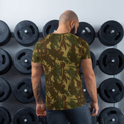 Brushstroke Transkei CAMO Mens Athletic T-Shirt - Shirt
