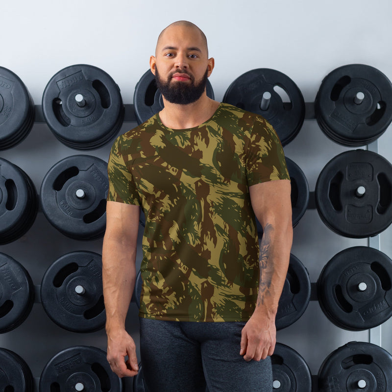 Brushstroke Transkei CAMO Mens Athletic T-Shirt - XS - Shirt