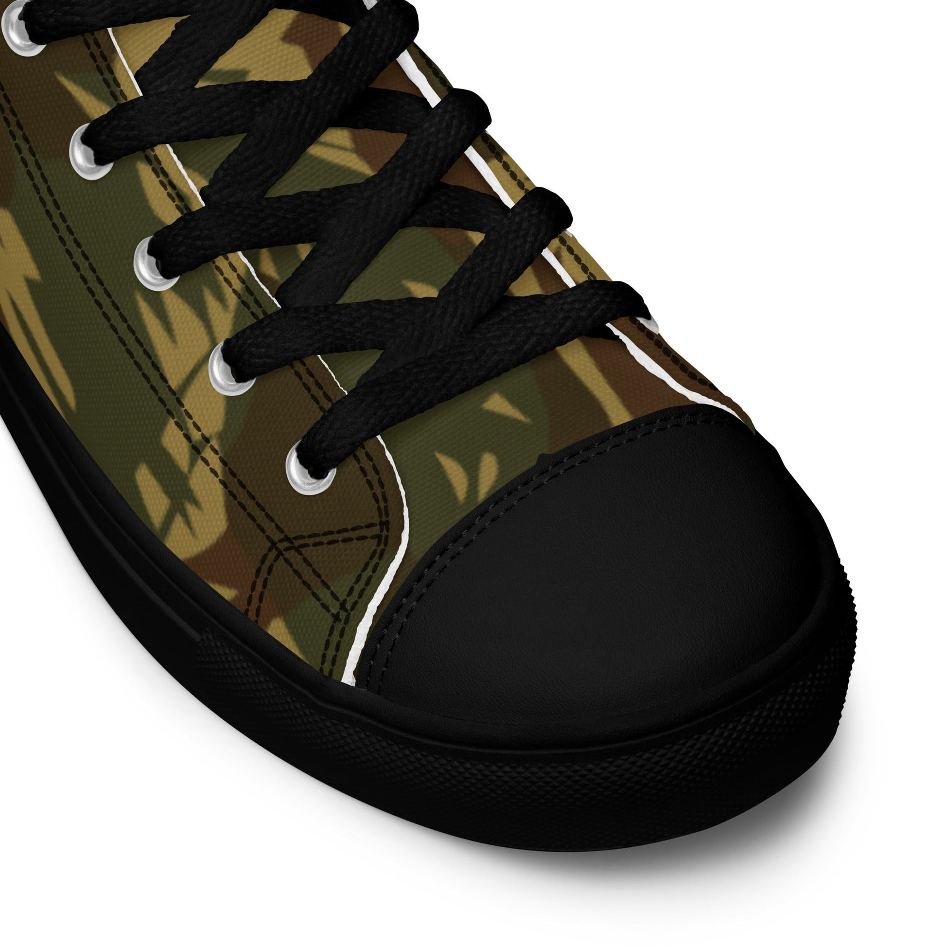 Rhodesian Brushstroke Transkei CAMO Mens high top canvas shoes High Top Canvas Shoes