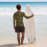 Brushstroke Transkei CAMO Mens Long-Sleeve Rash Guard