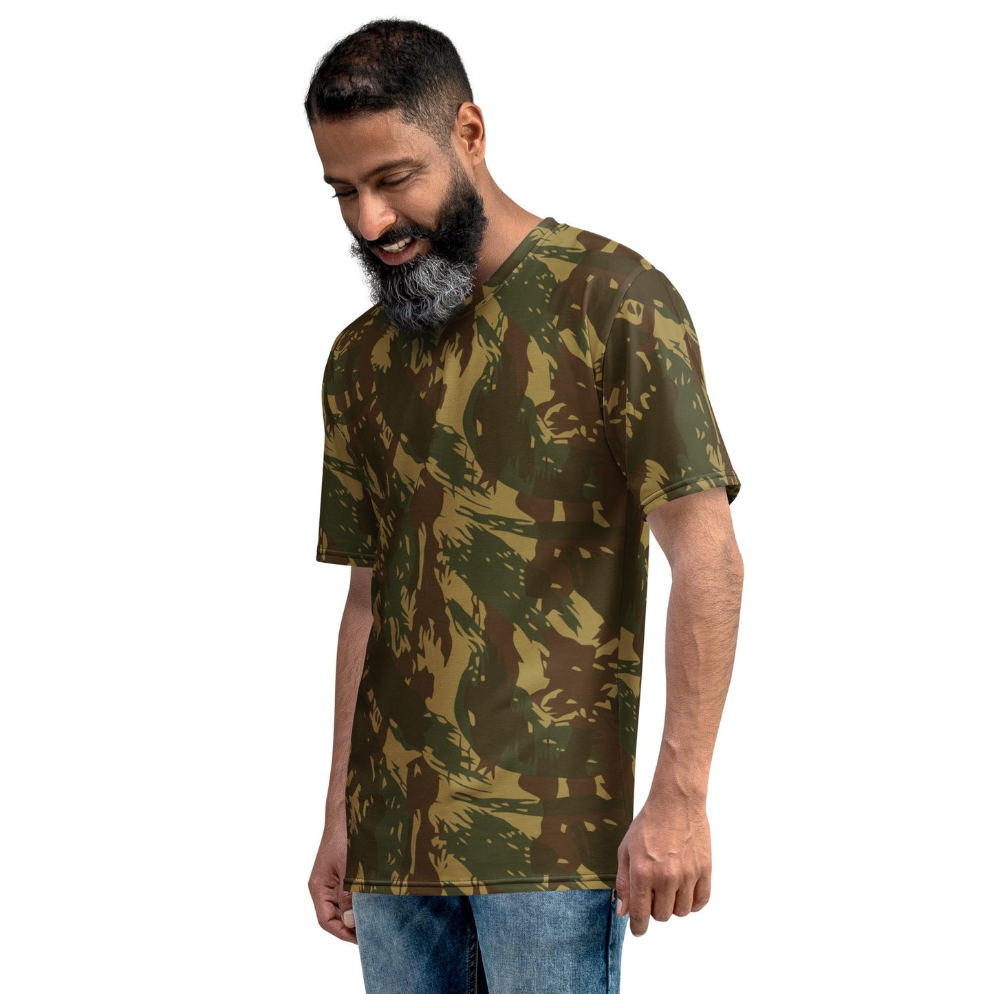 Rhodesian Brushstroke Transkei CAMO Mens t-shirt - T-Shirts