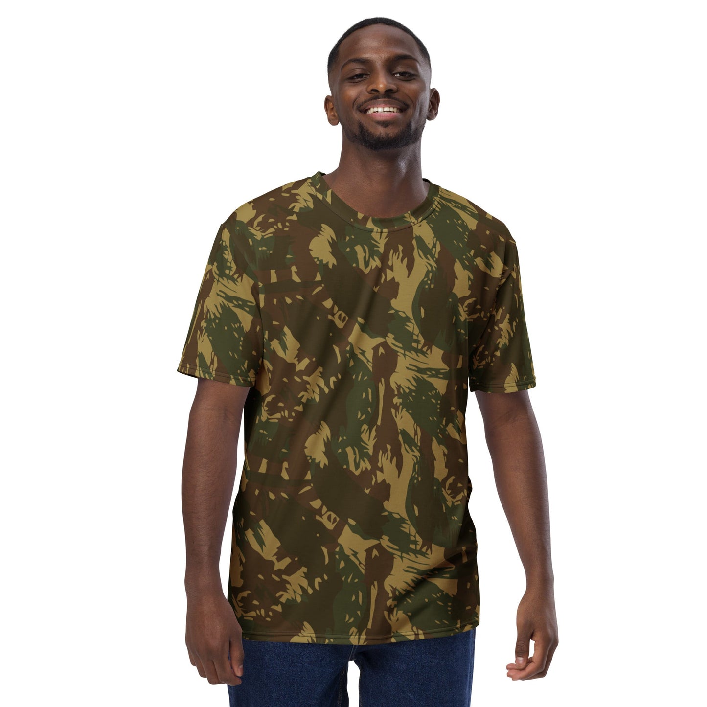Rhodesian Brushstroke Transkei CAMO Mens t-shirt - T-Shirts