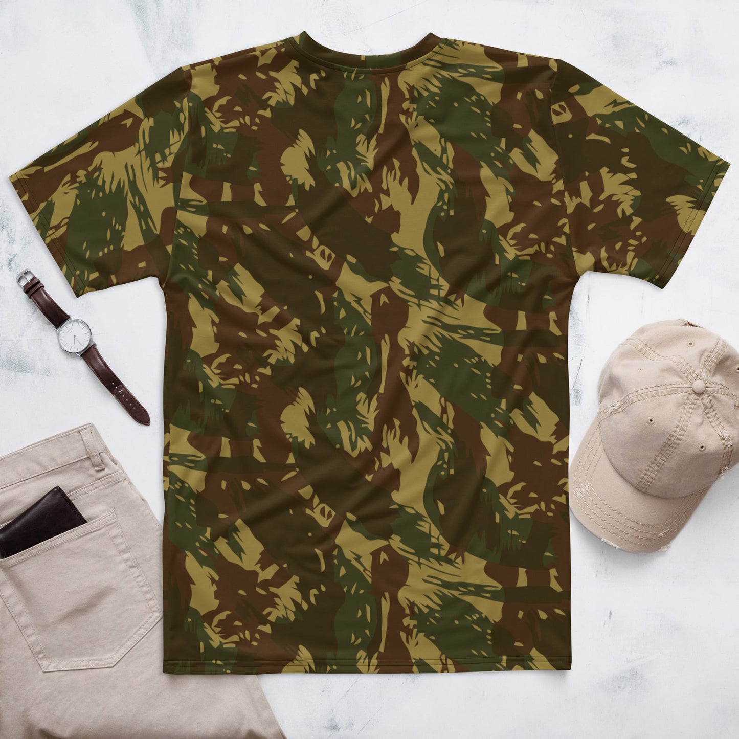 Rhodesian Brushstroke Transkei CAMO Mens t-shirt - T-Shirts