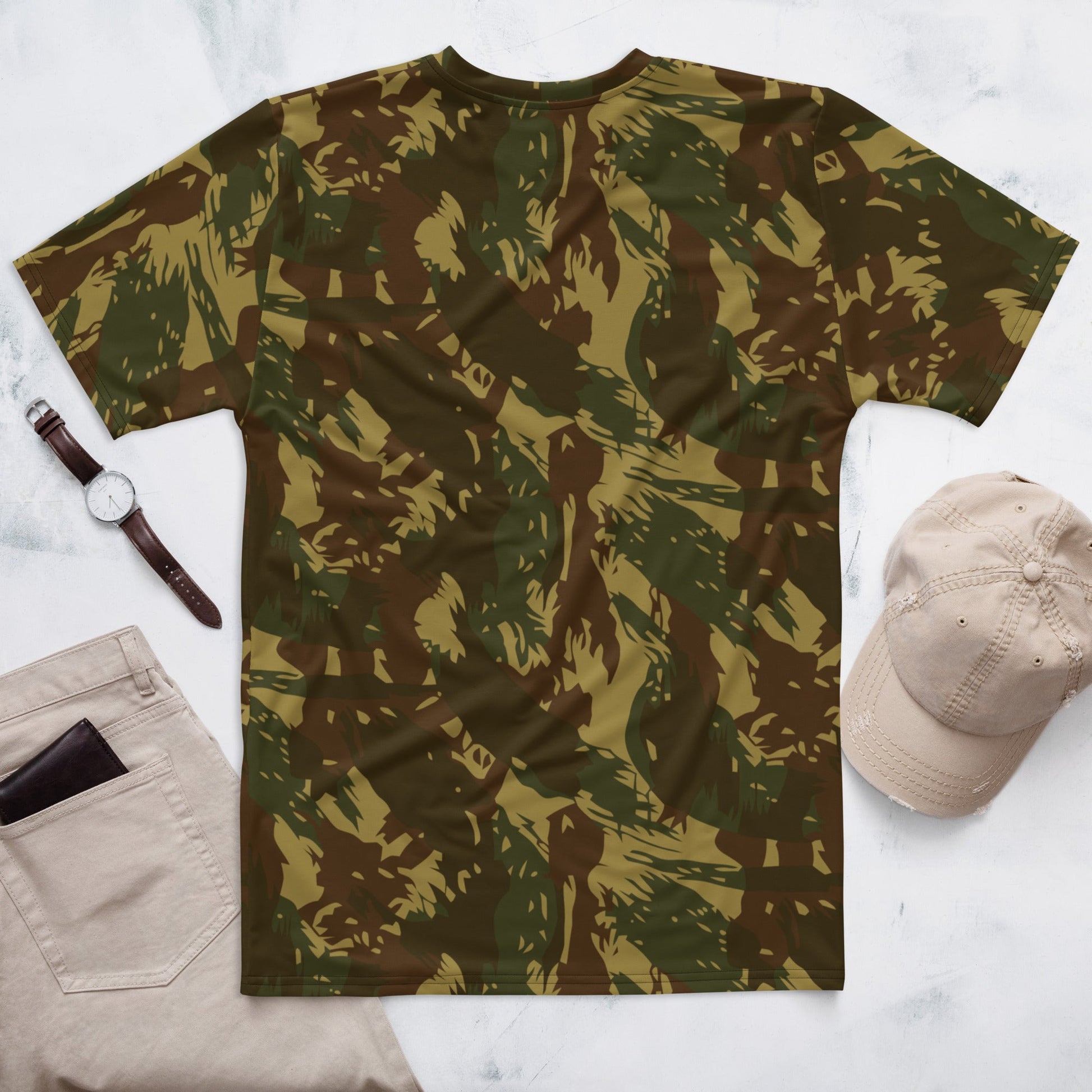 Rhodesian Brushstroke Transkei CAMO Mens t-shirt - T-Shirts