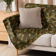 Brushstroke Transkei CAMO Sherpa Blanket