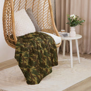 Brushstroke Transkei CAMO Sherpa Blanket