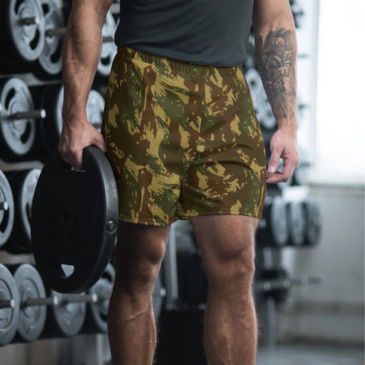 Brushstroke Transkei CAMO Unisex Athletic Long Shorts - 2XS