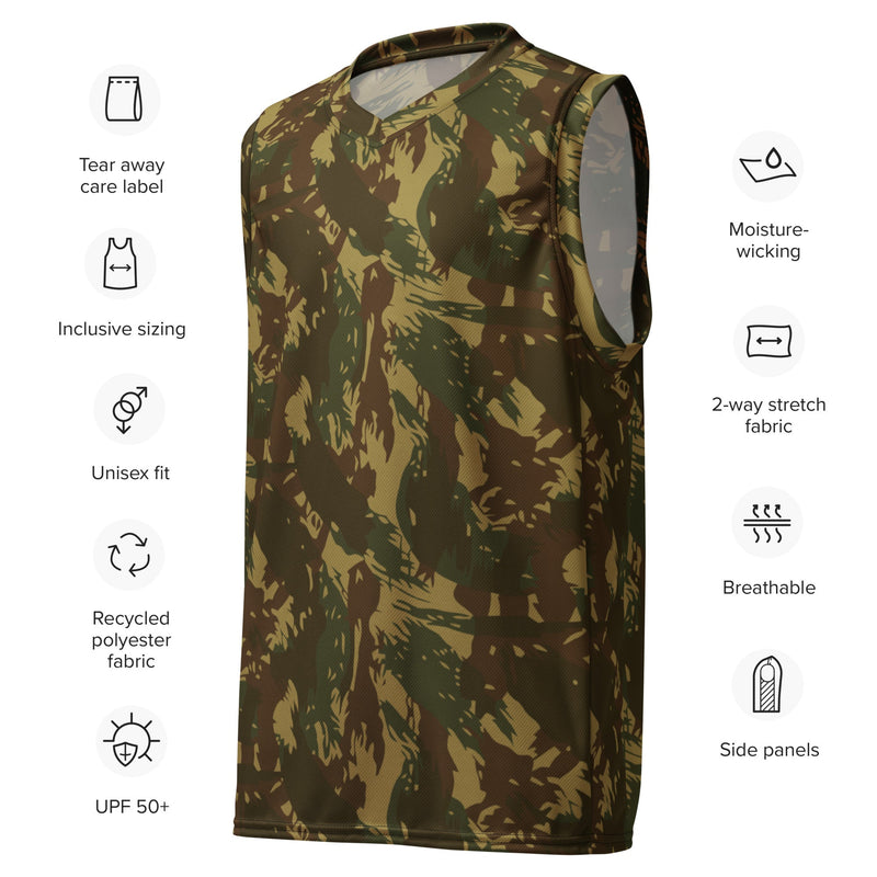 Brushstroke Transkei CAMO Unisex Basketball Jersey