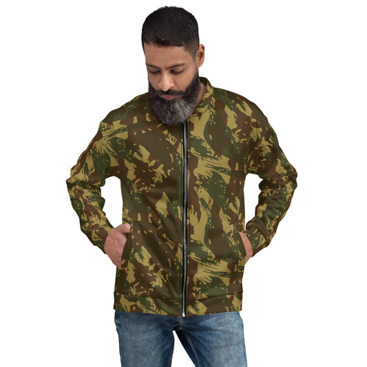 Rhodesian Brushstroke Transkei CAMO Unisex Bomber Jacket