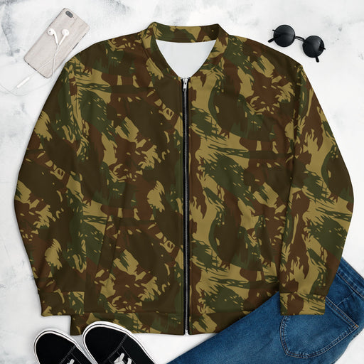 Brushstroke Transkei CAMO Unisex Bomber Jacket - XS