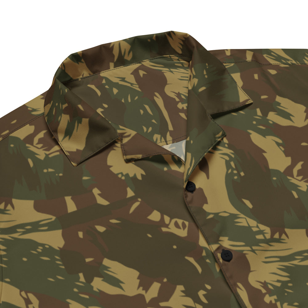 Rhodesian Brushstroke Transkei CAMO Unisex button shirt - Button Shirt