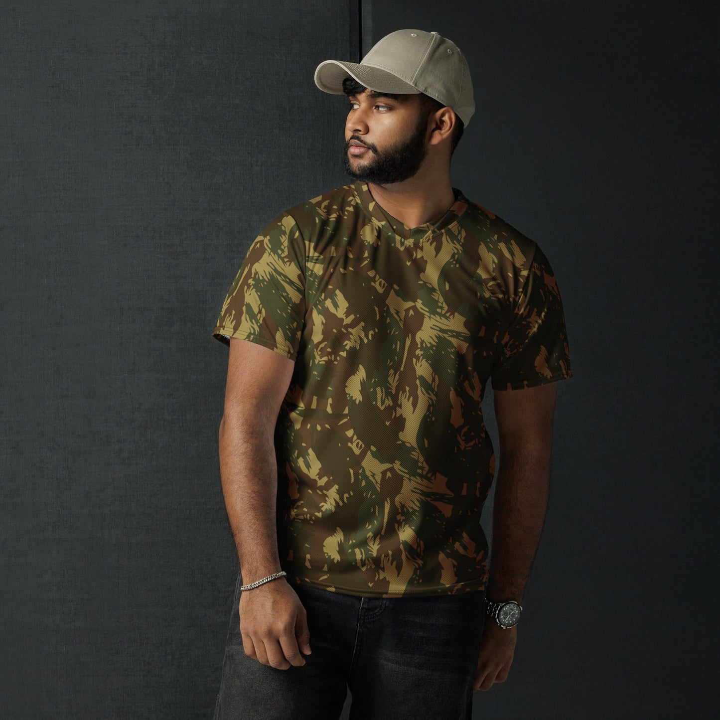 Rhodesian Brushstroke Transkei CAMO unisex sports jersey - Sports Jerseys