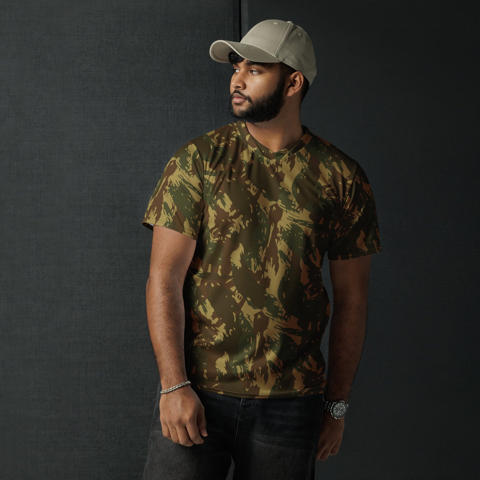 Rhodesian Brushstroke Transkei CAMO unisex sports jersey - Sports Jerseys