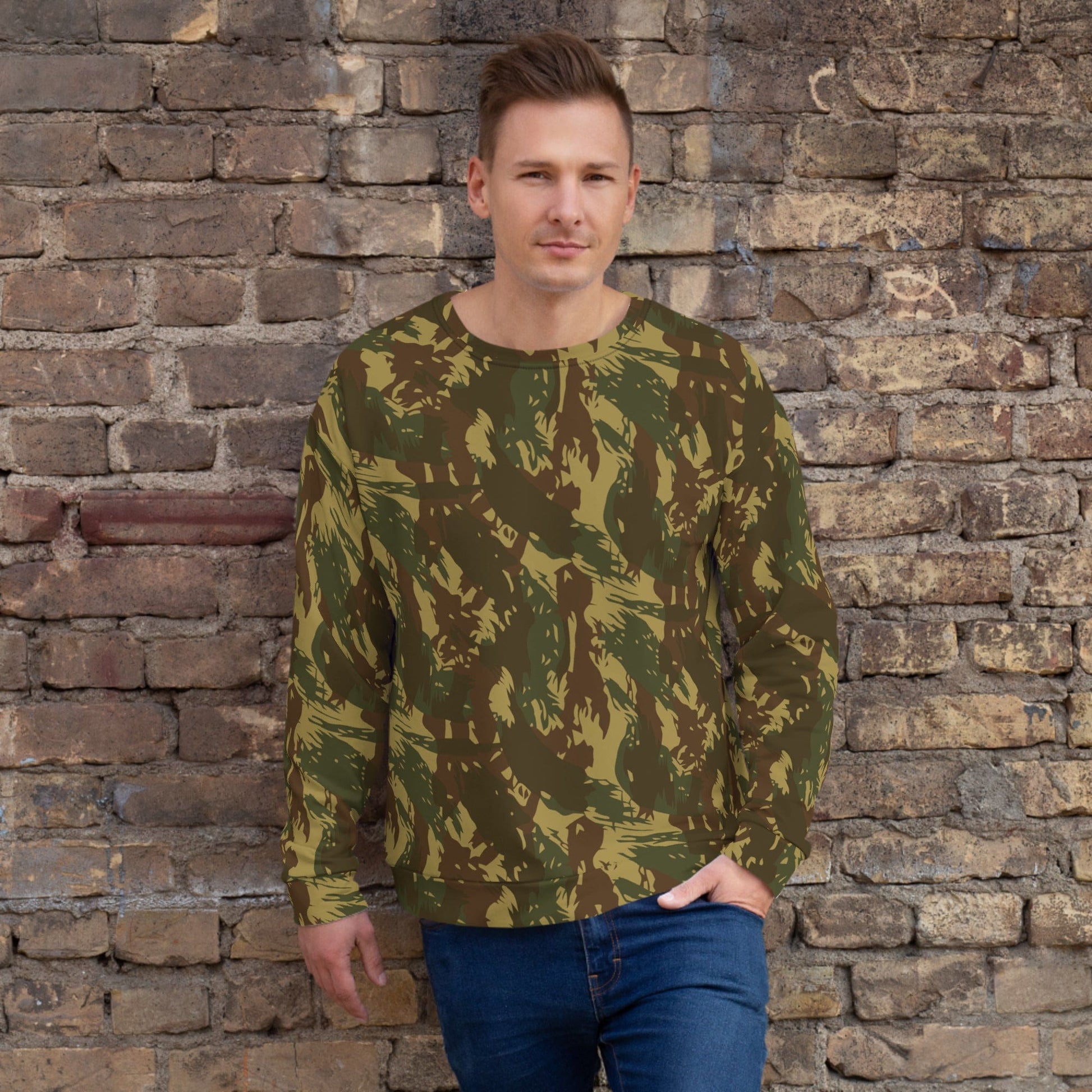 Rhodesian Brushstroke Transkei CAMO Unisex Sweatshirt - XS