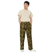 Brushstroke Transkei CAMO Unisex Wide-Leg Leisure Pants - Pant