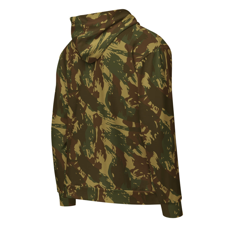 Brushstroke Transkei CAMO Unisex Zip Hoodie