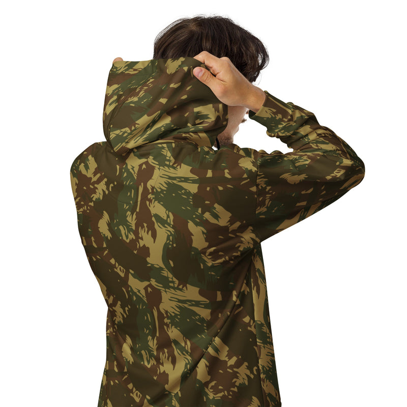 Brushstroke Transkei CAMO Unisex Zip Hoodie