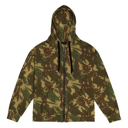 Rhodesian Brushstroke Transkei CAMO Unisex zip hoodie