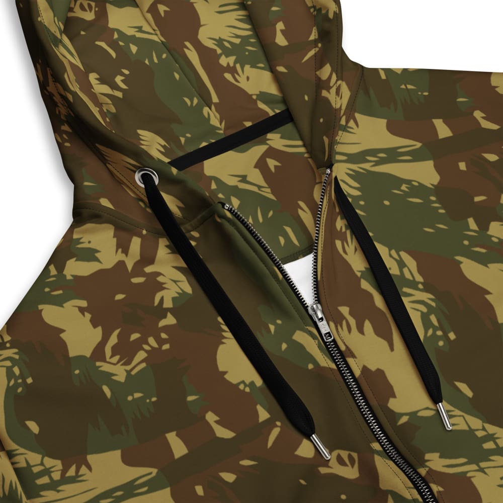 Rhodesian Brushstroke Transkei CAMO Unisex zip hoodie