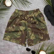 Brushstroke Rhodesian CAMO Unisex Athletic Long Shorts
