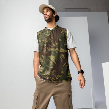 Rhodesian Brushstroke CAMO unisex basketball jersey 2XS Basketball Jerseys