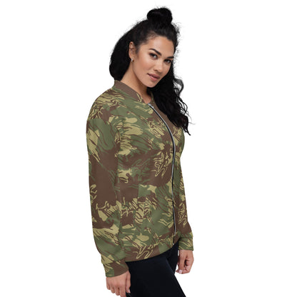 Rhodesian Brushstroke CAMO Unisex Bomber Jacket - Jackets