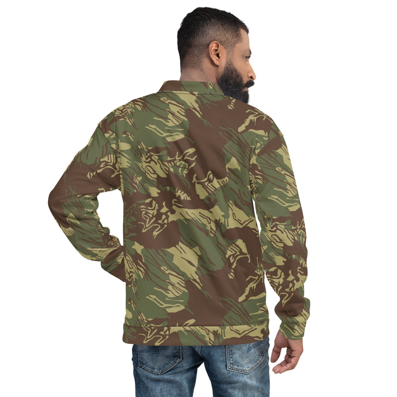 Brushstroke Rhodesian CAMO Unisex Bomber Jacket