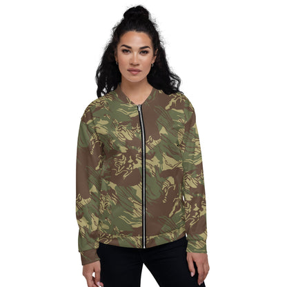 Rhodesian Brushstroke CAMO Unisex Bomber Jacket - Jackets