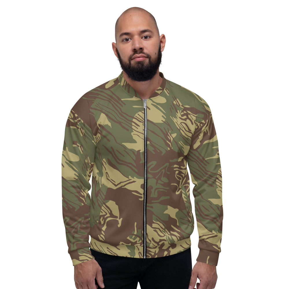 Rhodesian Brushstroke CAMO Unisex Bomber Jacket