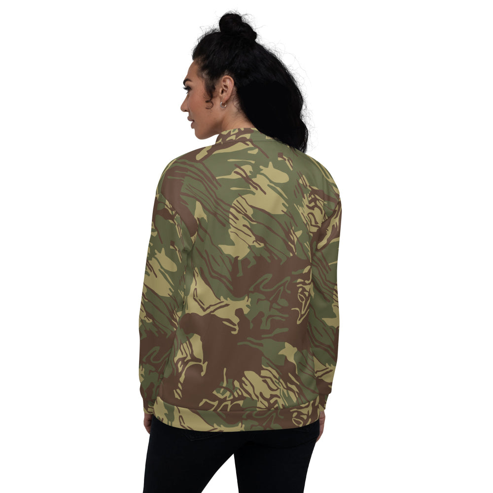 Rhodesian Brushstroke CAMO Unisex Bomber Jacket