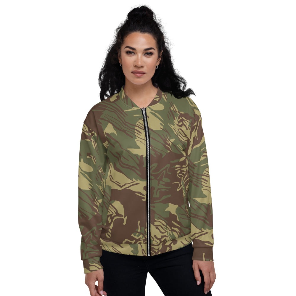 Rhodesian Brushstroke CAMO Unisex Bomber Jacket