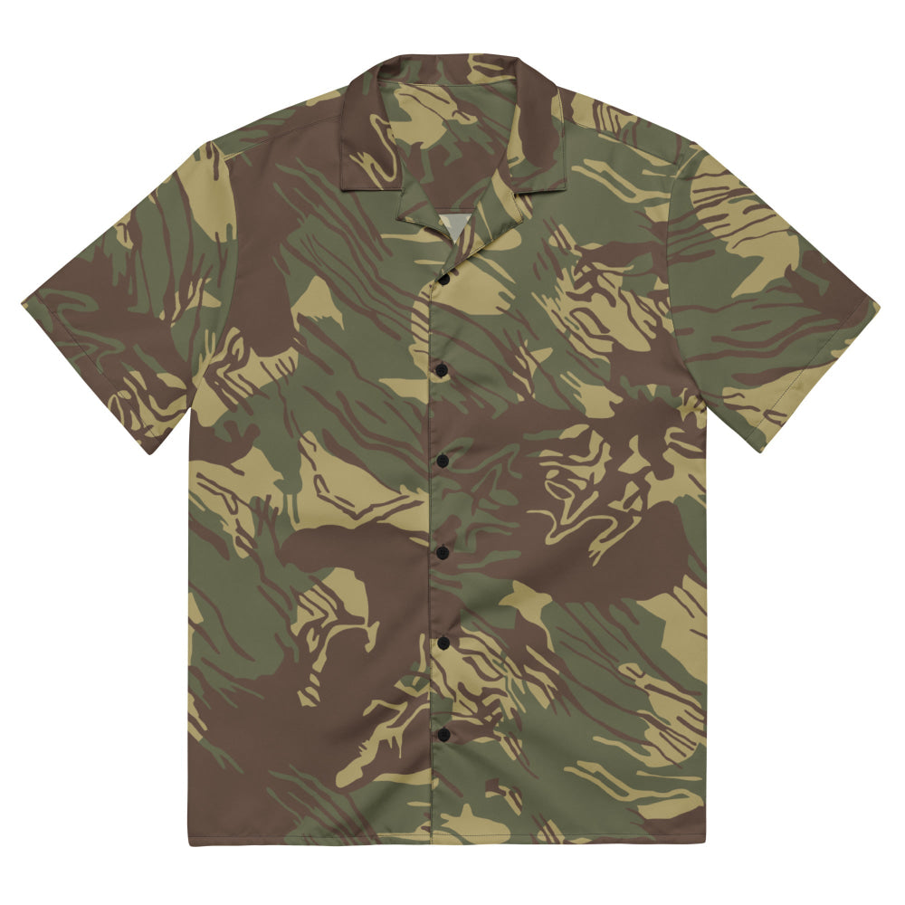 Rhodesian Brushstroke CAMO Unisex button shirt - 2XS - Button Shirt